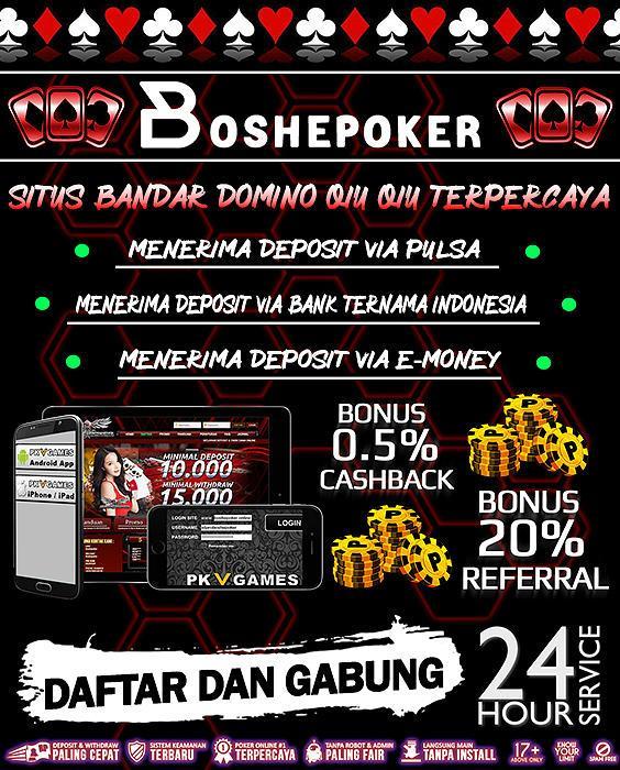 Bandar Domino Uang Asli Terpercaya – Situs Resmi Agen Judi Domino Online